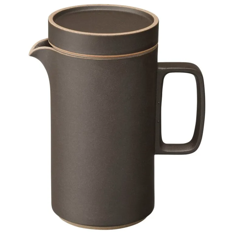 Hasami Porcelain Tea pot, tall, 85 mm, black