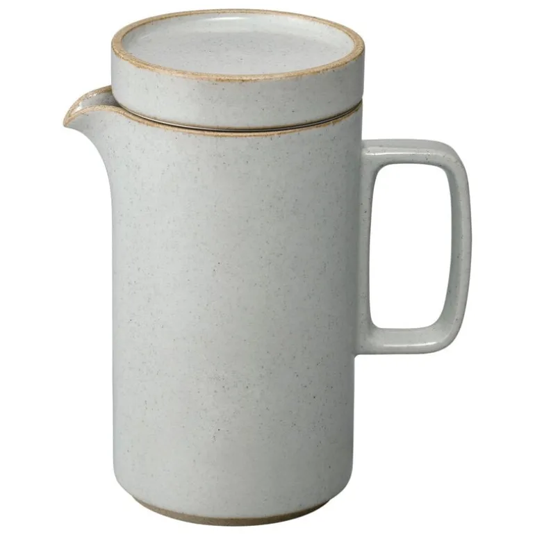 Hasami Porcelain Tea pot, tall, 85 mm, gloss grey