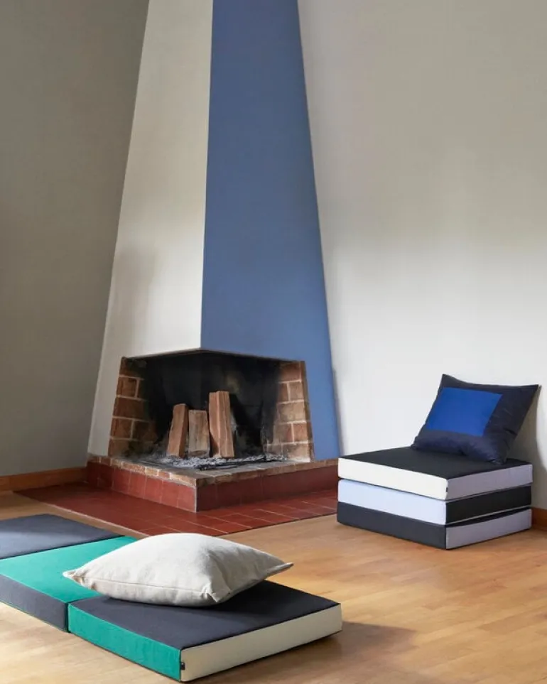 HAY 3 Fold mattress, 70 x 195 cm, green