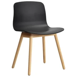 HAY About a Chair AAC12, black 2.0 - lacquered oak