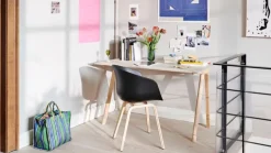 HAY About A Chair AAC22, black 2.0 - lacquered oak