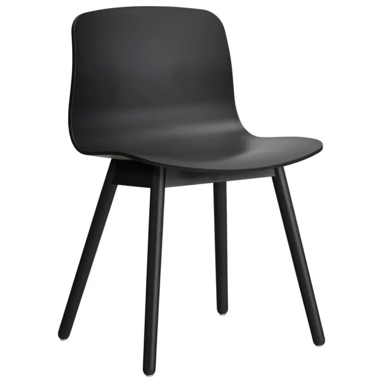 HAY About a Chair AAC12, black 2.0 - black lacquered oak