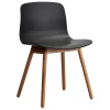 HAY About a Chair AAC12, black 2.0 - lacquered walnut