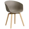HAY About A Chair AAC22, khaki 2.0 - lacquered oak