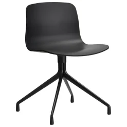 HAY About A Chair AAC10 office chair,  black 2.0 - black aluminium