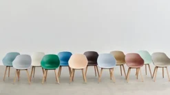 HAY About A Chair AAC22, pastel green 2.0 - lacquered oak