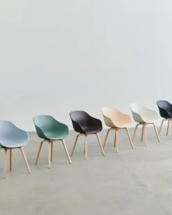 HAY About A Chair AAC22, pastel green 2.0 - lacquered oak