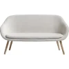 HAY About A Lounge AAL Sofa, lacquered oak - Coda 100