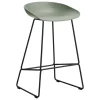 HAY About A Stool AAS38, 64 cm, black - dusty green