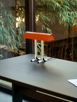 HAY Anagram table lamp, charred orange