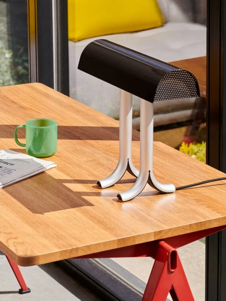 HAY Anagram table lamp, iron black