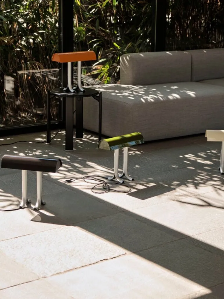 HAY Anagram table lamp, iron black