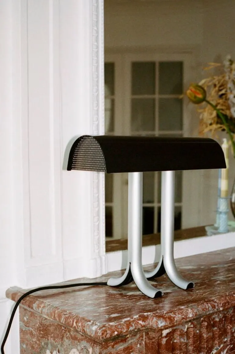 HAY Anagram table lamp, iron black