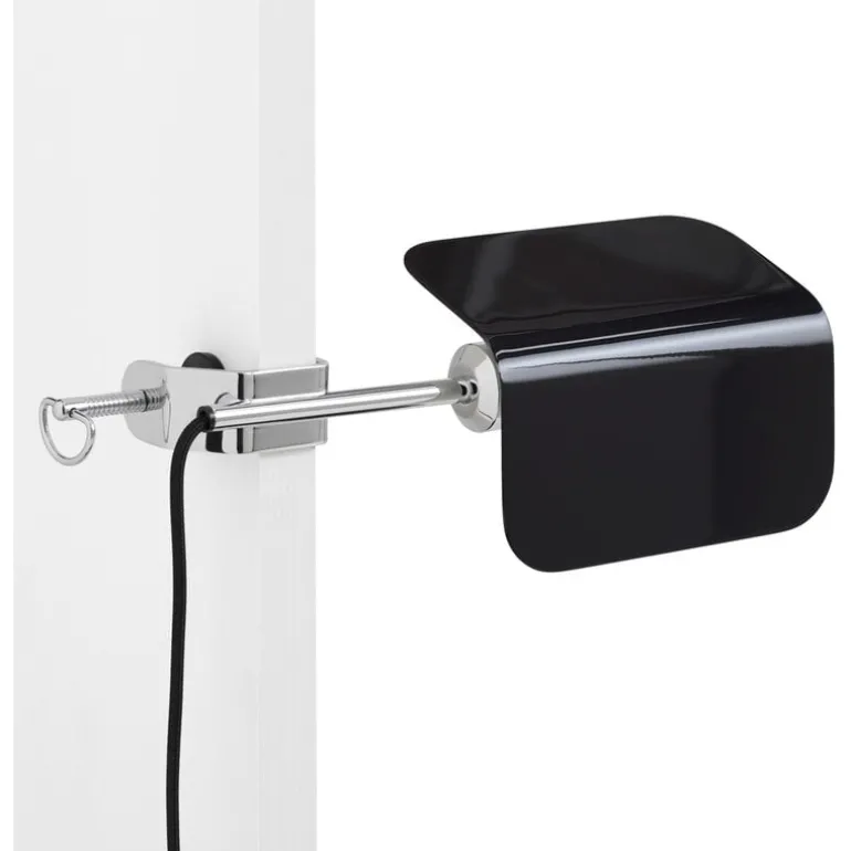 HAY Apex clip lamp, iron black