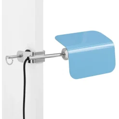 HAY Apex clip lamp, pastel blue