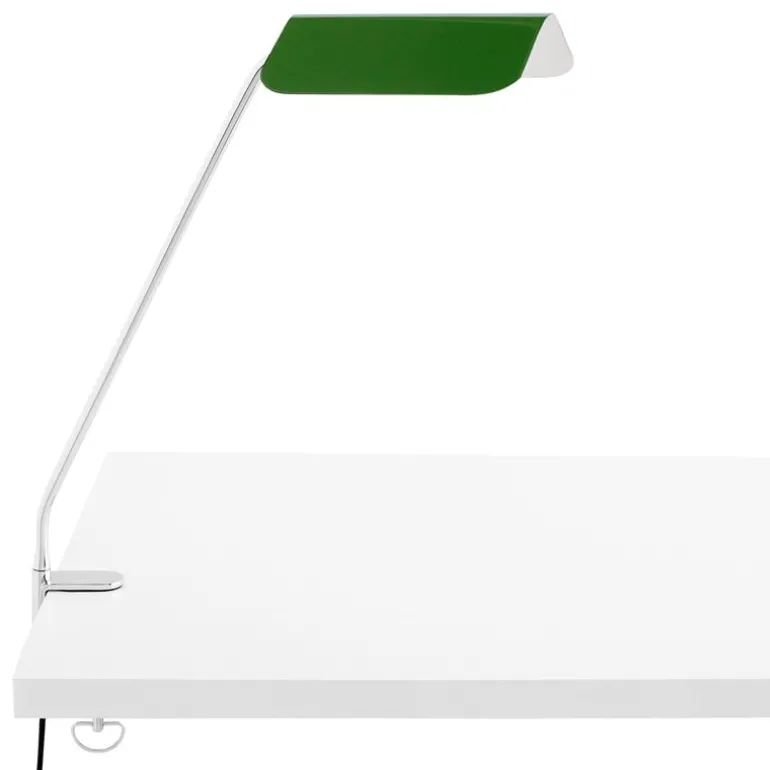 HAY Apex desk clip lamp, emerald green