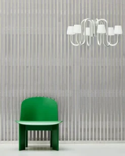 HAY Apollo chandelier 745, white opal glass