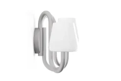 HAY Apollo wall sconce, white opal glass