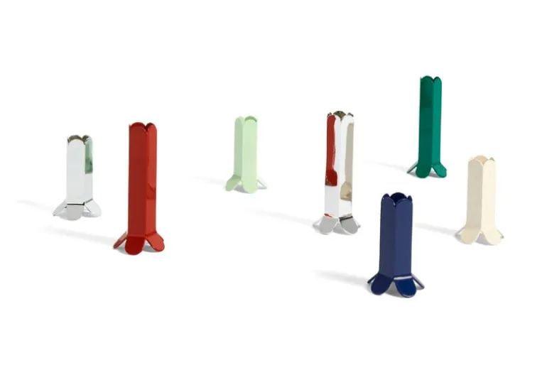 HAY Arcs candleholder, L, red