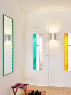 HAY Arcs Mirror rectangle, medium, green