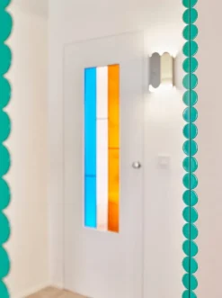 HAY Arcs Mirror rectangle, medium, green