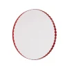 HAY Arcs Mirror round, red