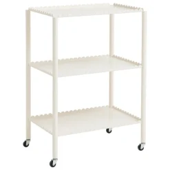 HAY Arcs trolley, high, eggshell