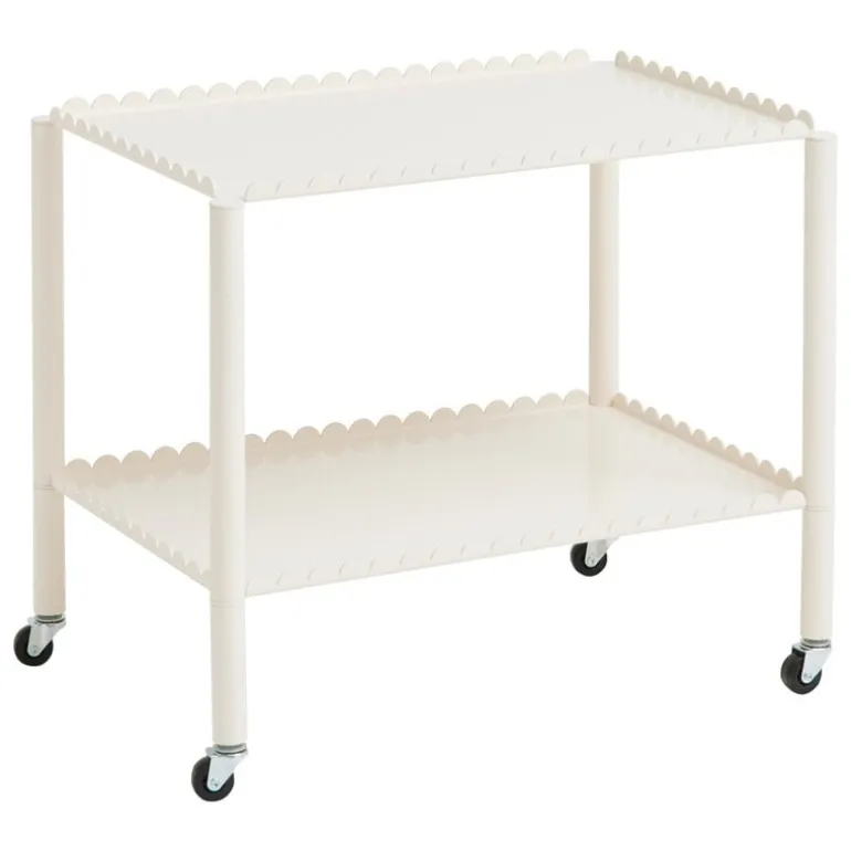 HAY Arcs trolley, low, eggshell