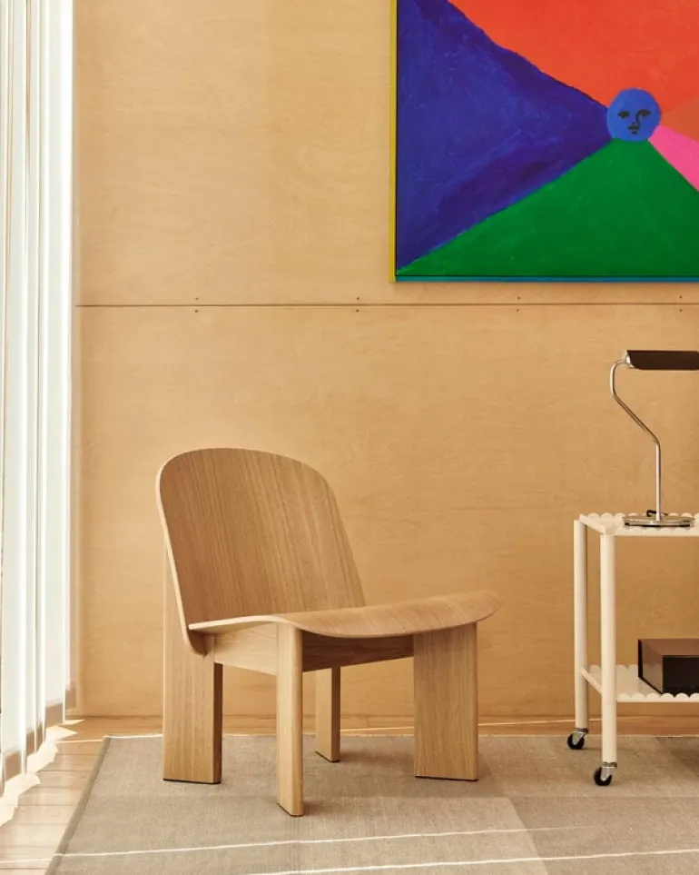 HAY Arcs trolley, low, eggshell