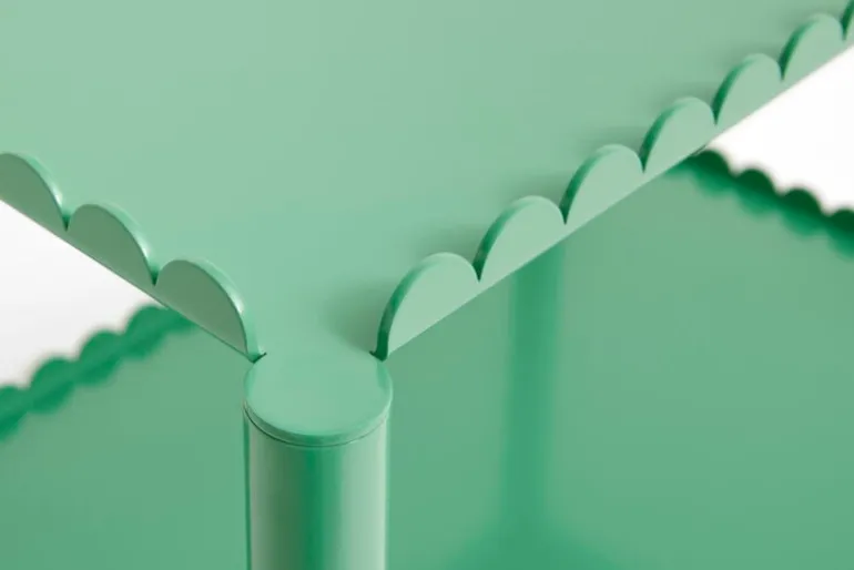 HAY Arcs trolley, low, jade green