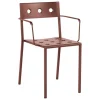 HAY Balcony armchair, iron red