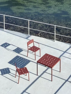 HAY Balcony armchair, iron red