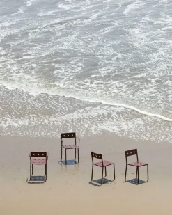 HAY Balcony armchair, iron red