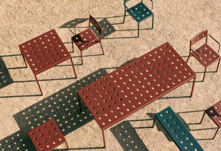 HAY Balcony bench, 119,5 cm, dark forest