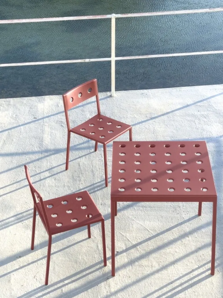 HAY Balcony chair, iron red