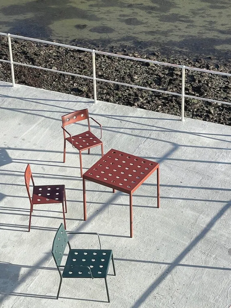 HAY Balcony chair, iron red