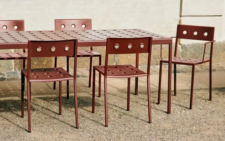 HAY Balcony chair, iron red