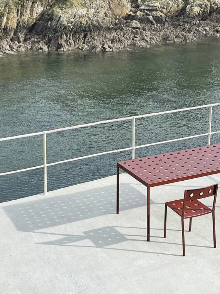 HAY Balcony chair, iron red