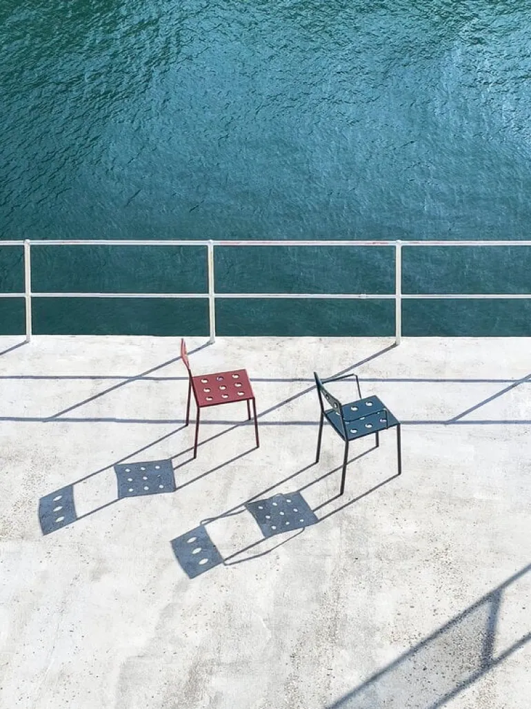 HAY Balcony chair, iron red