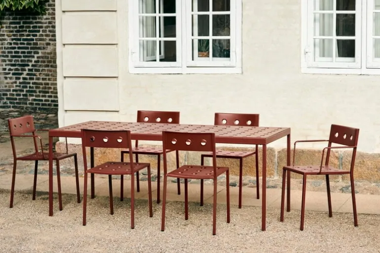 HAY Balcony chair, iron red