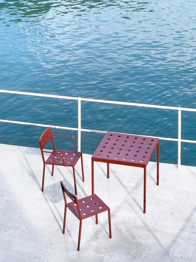 HAY Balcony chair, iron red