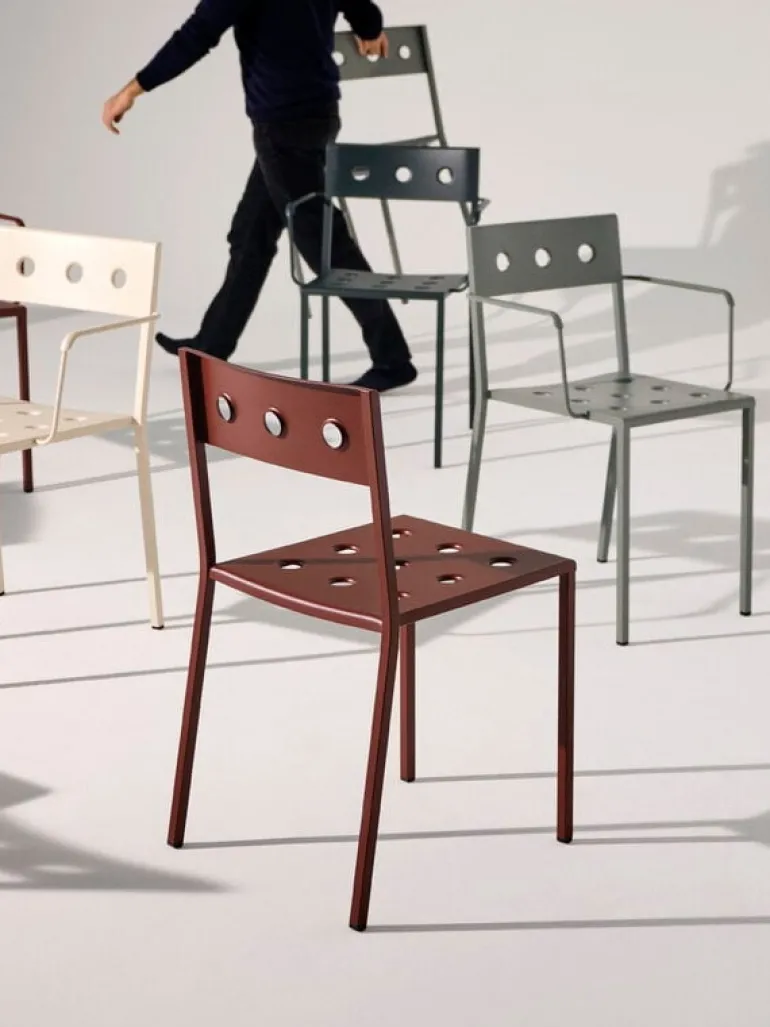 HAY Balcony chair, iron red