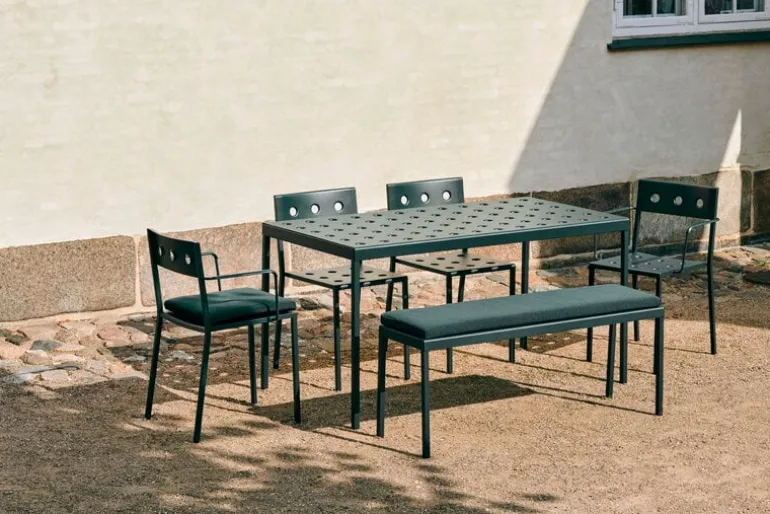 HAY Balcony cushion for 119,5 cm bench, palm green