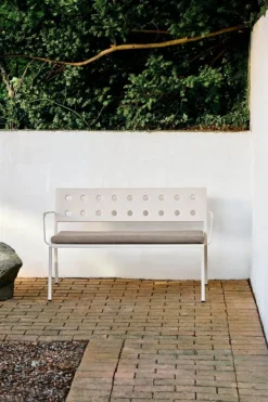HAY Balcony Dining bench cushion, beige yeast
