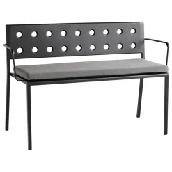 HAY Balcony Dining bench cushion, black pepper