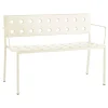 HAY Balcony Dining bench w. armrest 114 x 52 cm, chalk beige