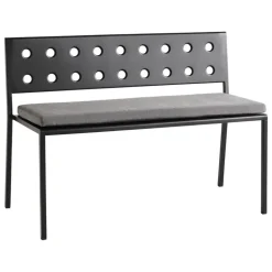 HAY Balcony Dining bench, 114 x 52 cm, anthracite