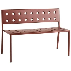 HAY Balcony Dining bench, 114 x 52 cm, iron red