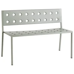 HAY Balcony Dining bench, 114 x 52 cm, desert green