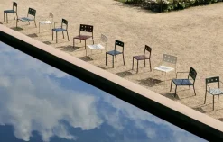 HAY Balcony dining chair, dark forest